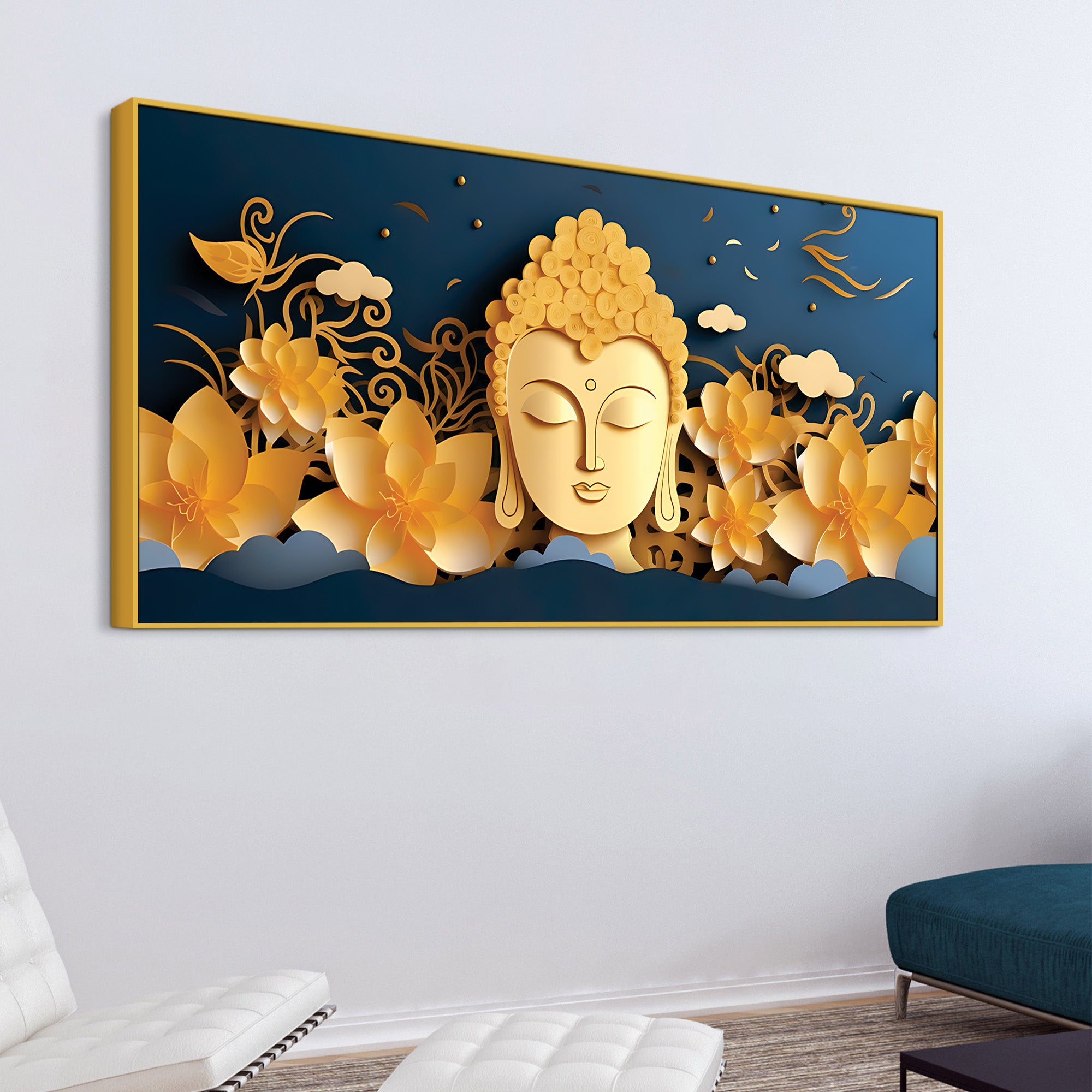 Buddha Calm Presence Painting for Decor