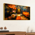 Buddha Calm Vibes Canvas Painting for Home & Office