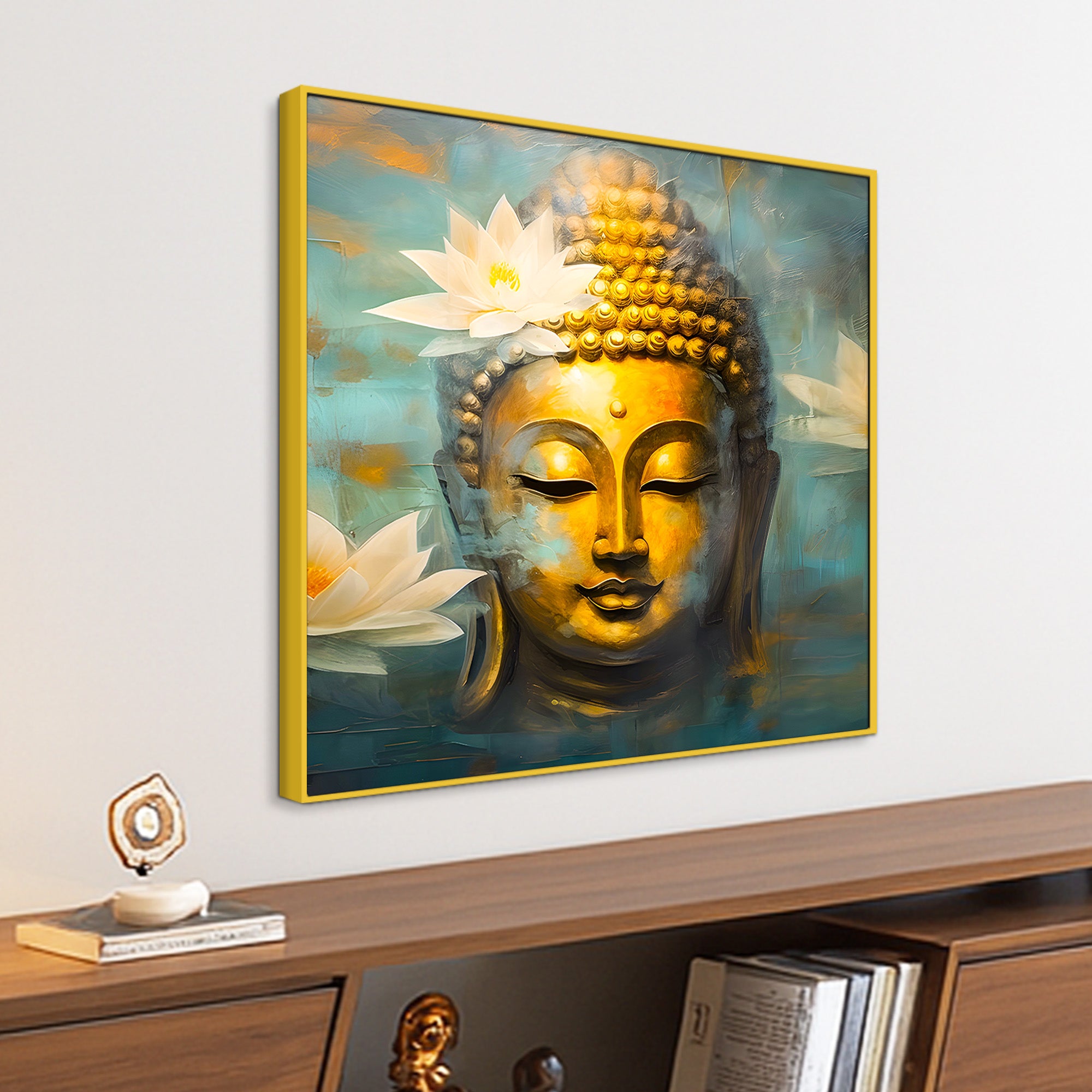 Buddha Canvas Art for Spiritual Home Decoration