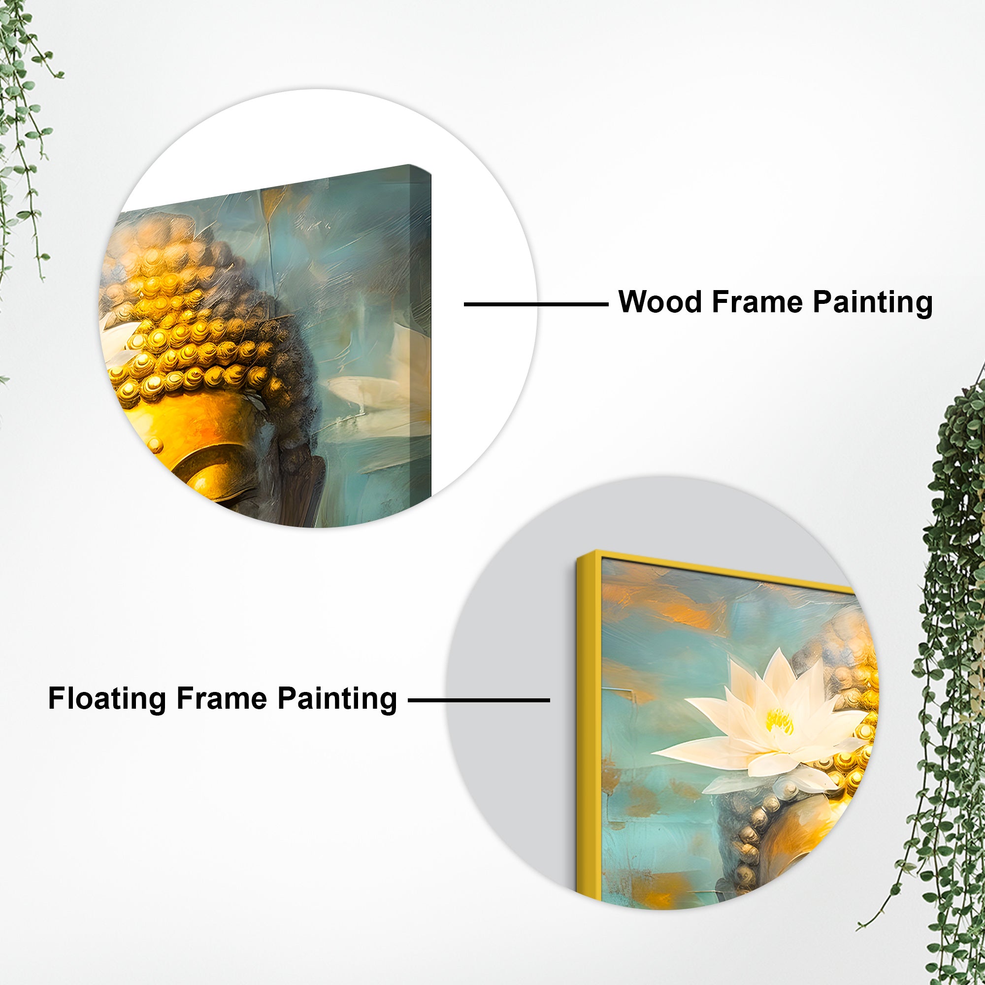 Buddha Canvas Art for Spiritual Home Decoration