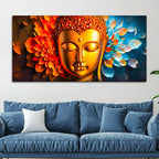 Buddha Canvas Painting for Elegant Living Spaces