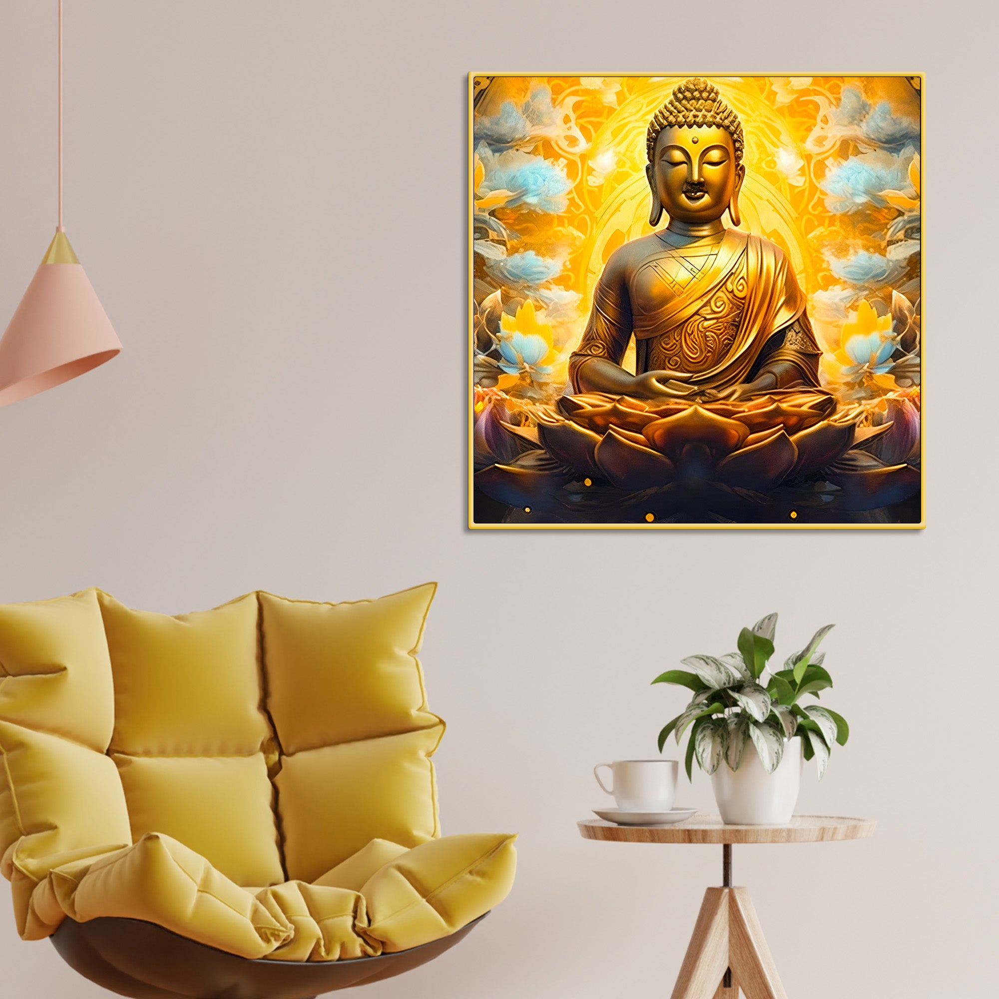 Buddha Canvas Painting for Home