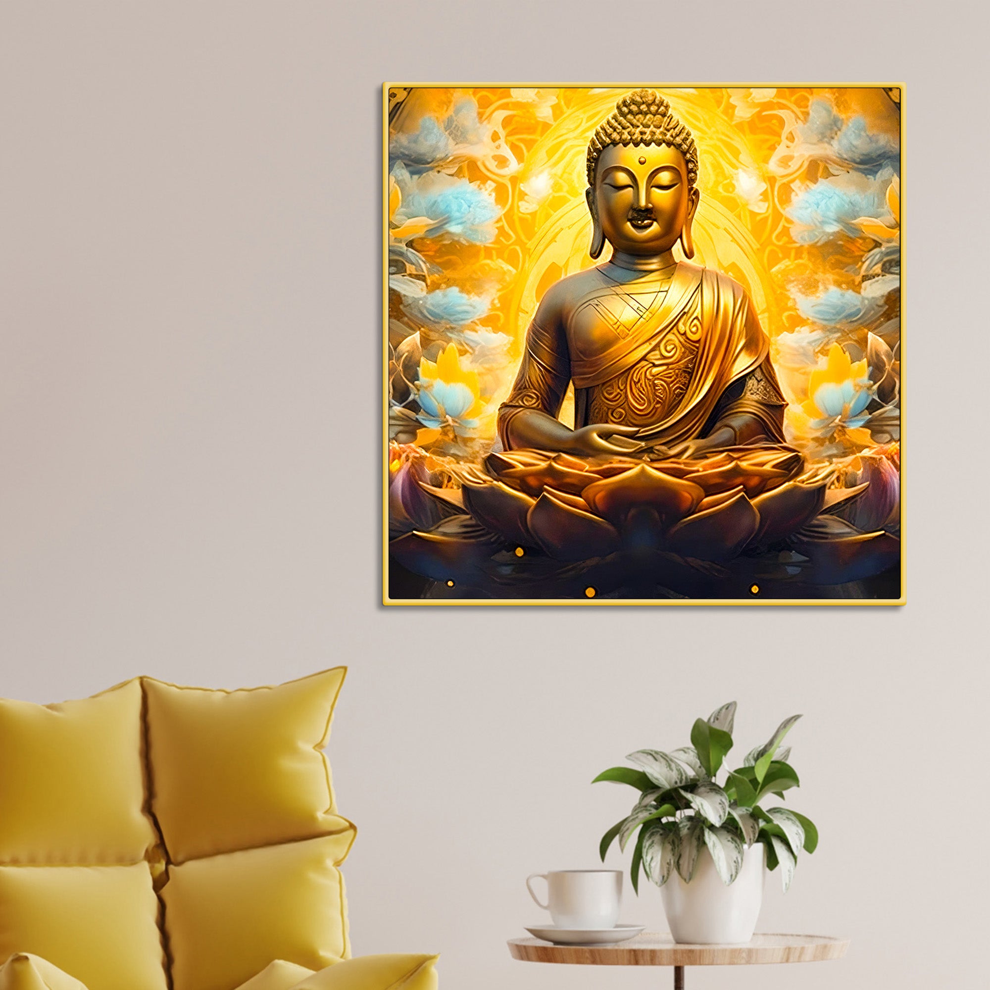 Buddha Canvas Painting for Home