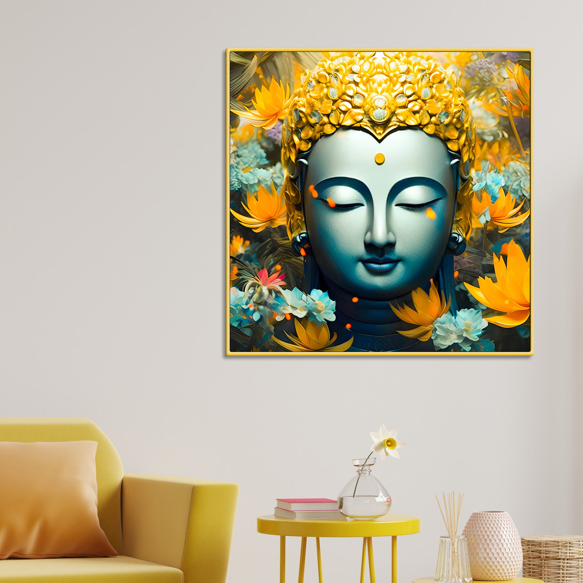 Buddha Canvas Painting for Luxury Homes