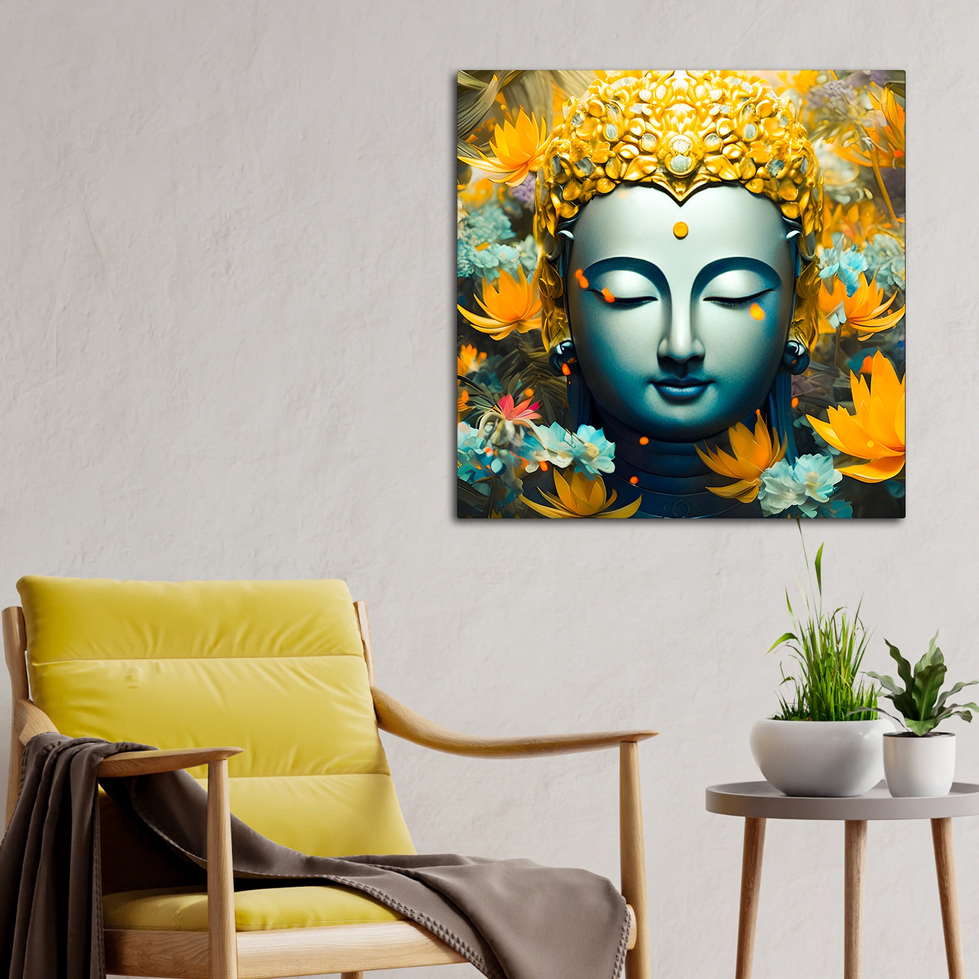 Buddha Canvas Painting for Luxury Homes