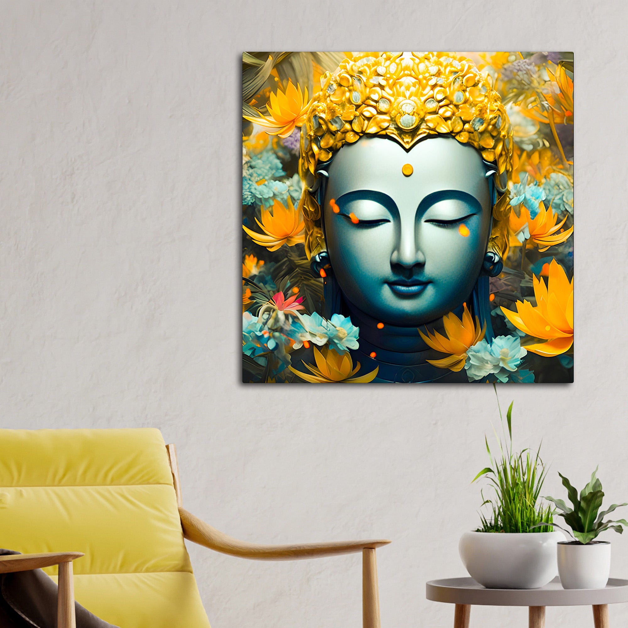 Buddha Canvas Painting for Luxury Homes