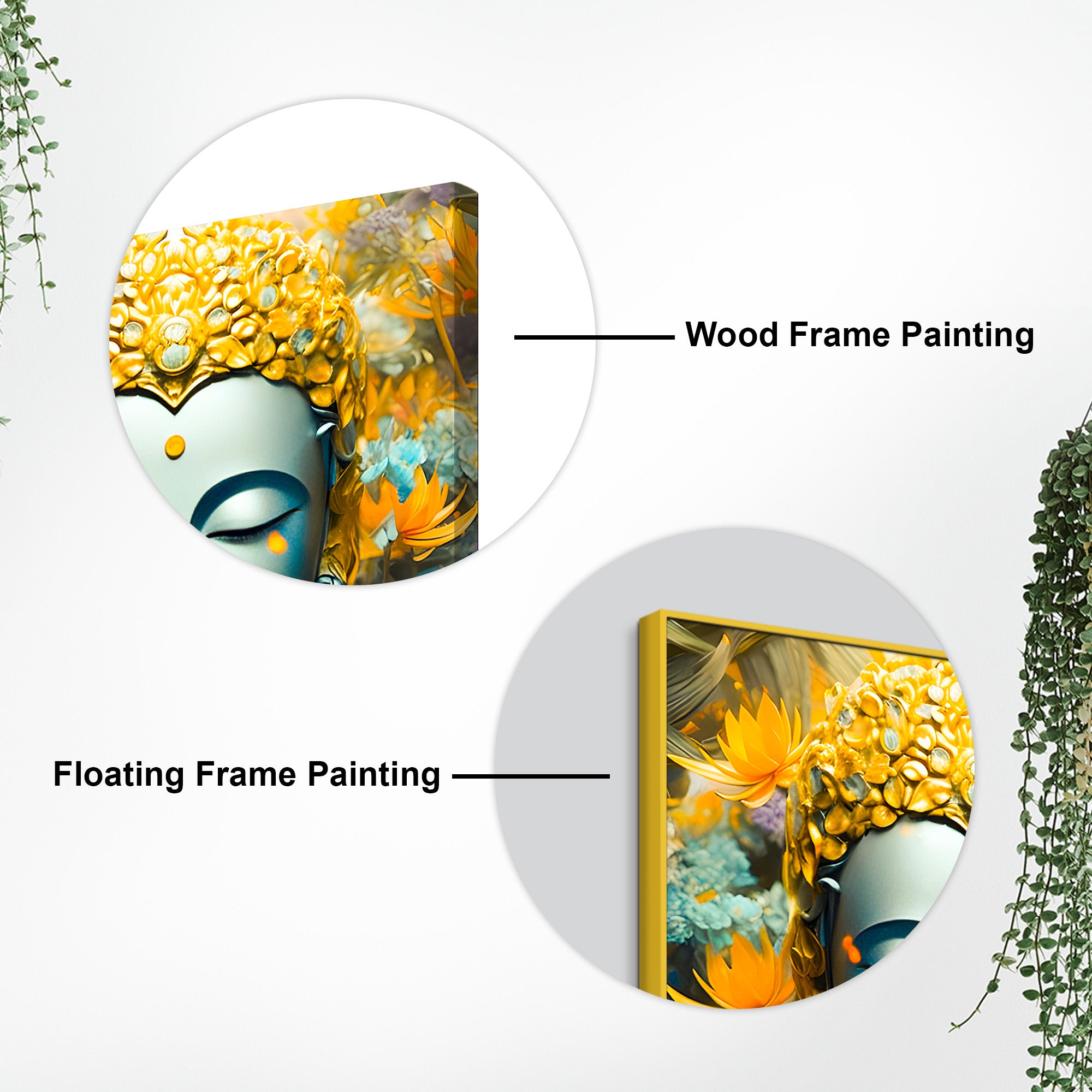 Buddha Canvas Painting for Luxury Homes