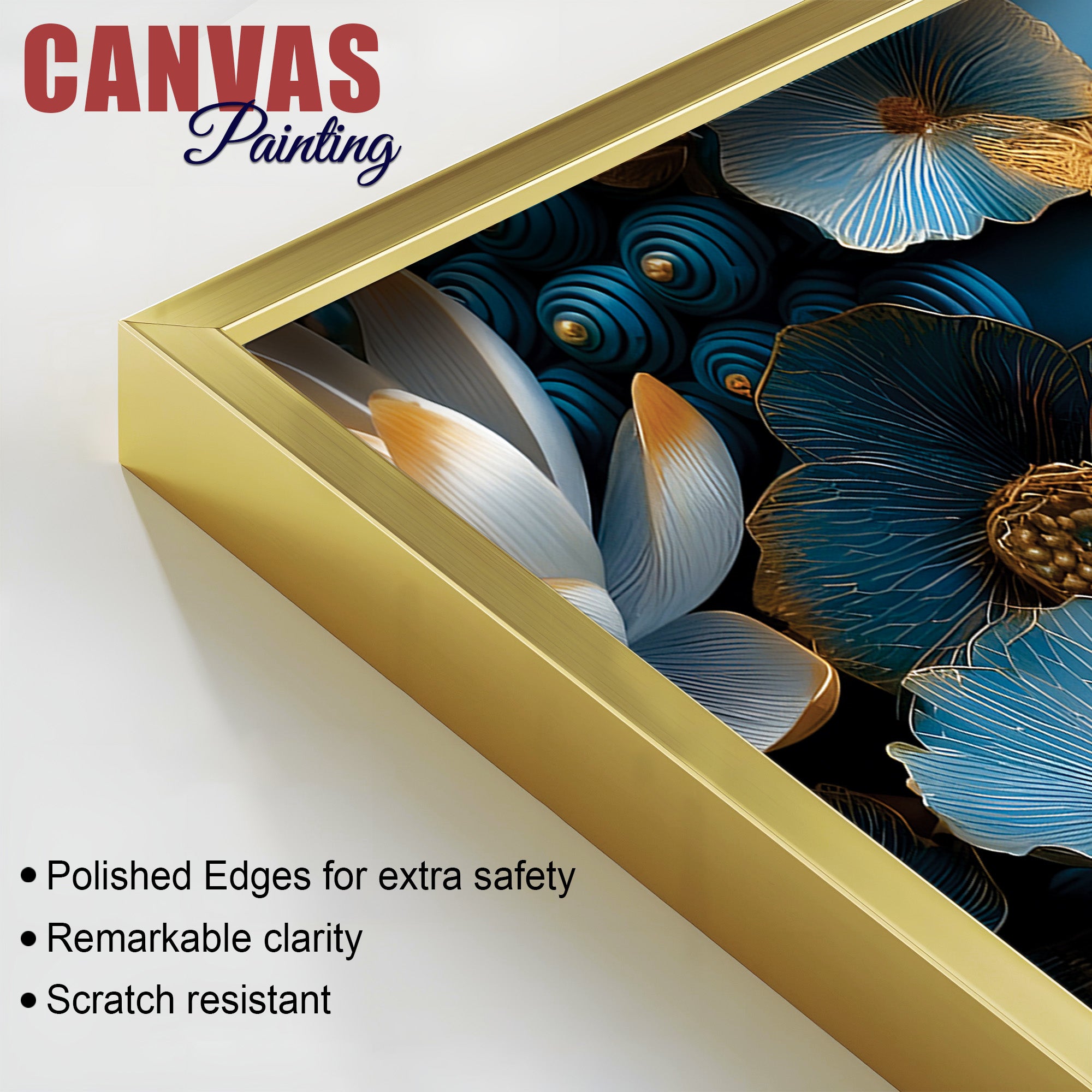 Buddha Canvas Painting for Positive Vibes