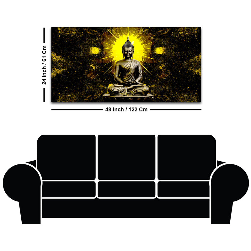 Buddha Canvas Painting for Wall Décor