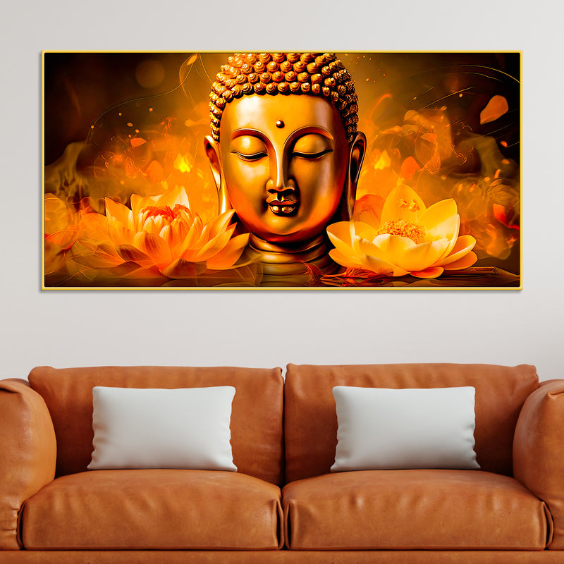 buddha-canvas-wall-painting-for-calm-positive-home-energy