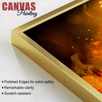 Buddha Canvas Wall Painting for Calm & Positive Home Energy