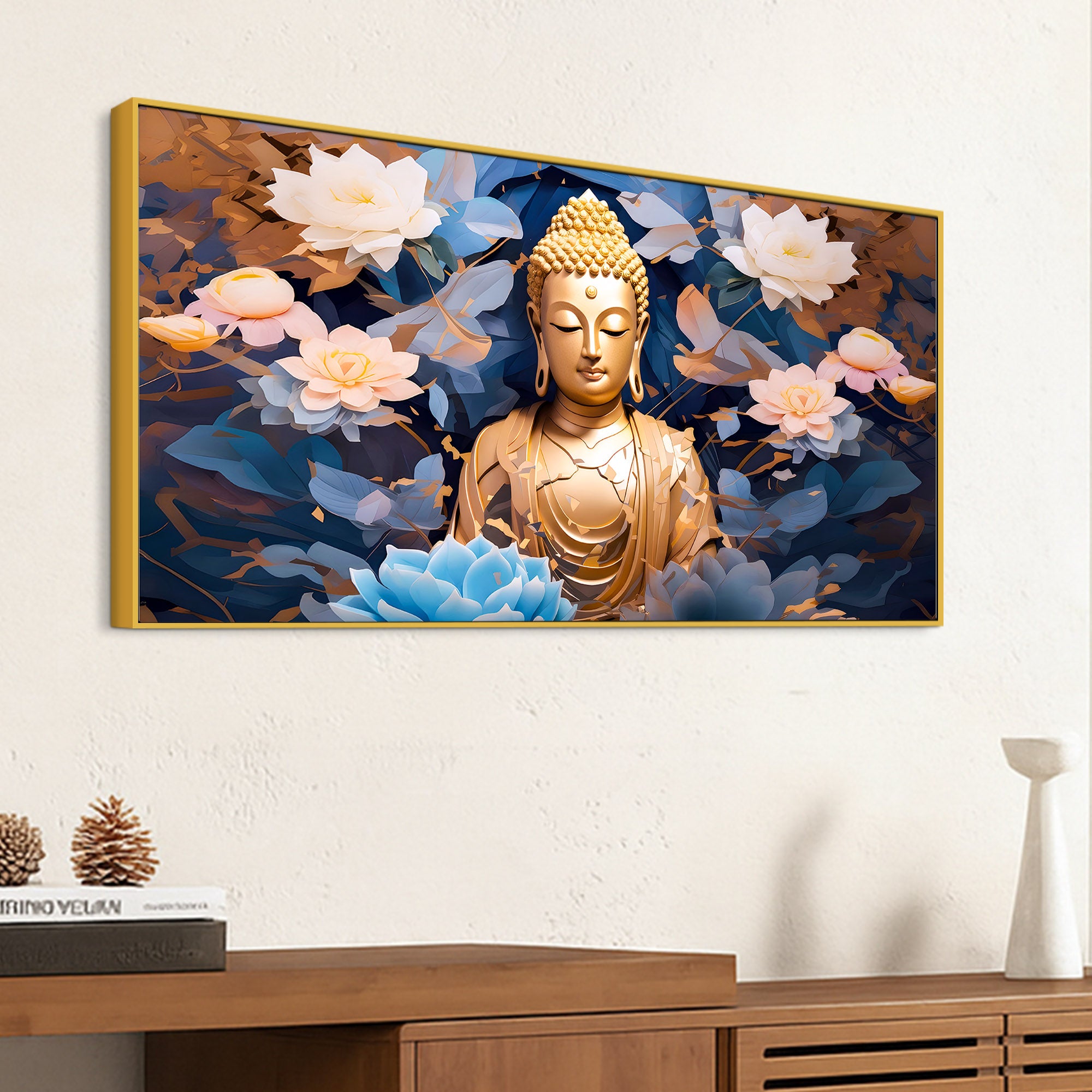 Buddha Canvas Wall Painting for Stylish Home Décor
