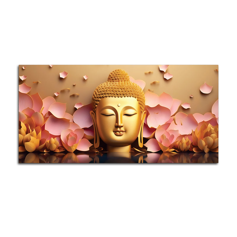 Buddha Conscious Living Painting for Walls