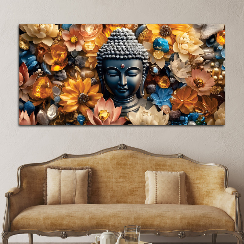Buddha Consciousness Painting for Wall Art