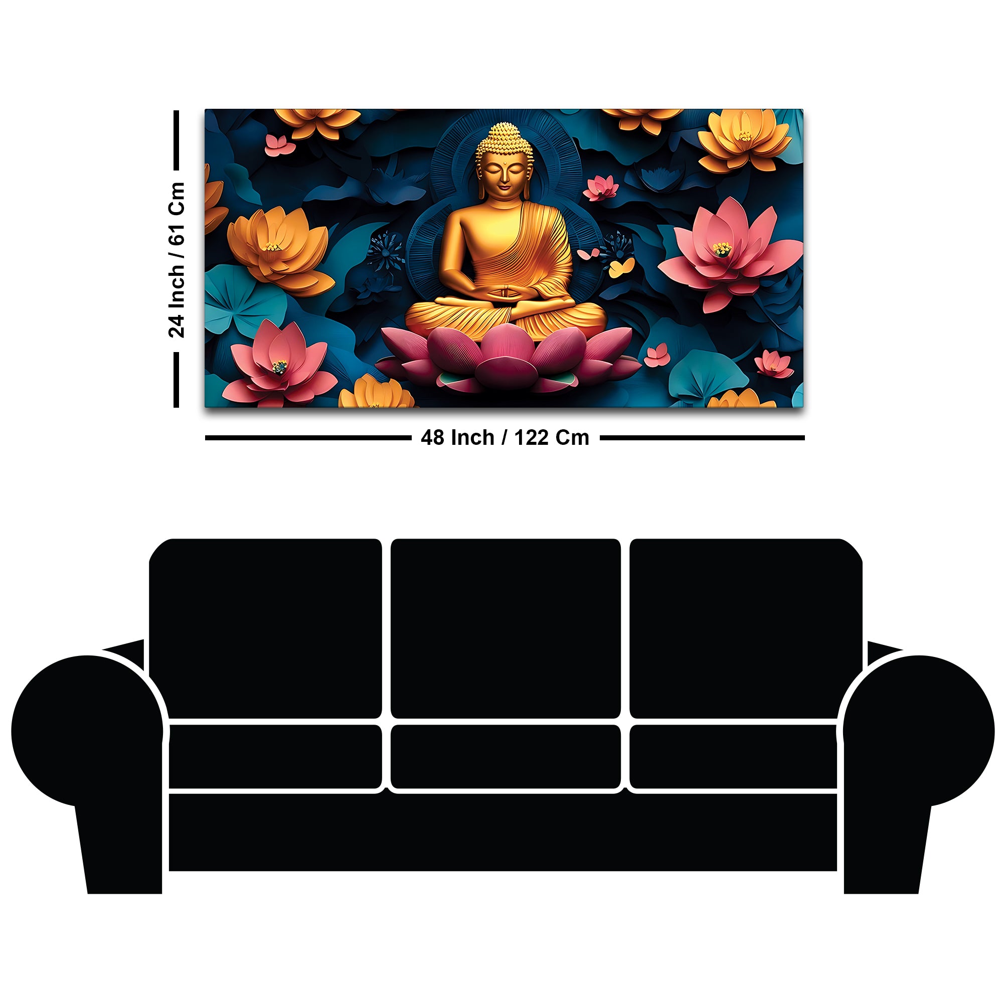 Buddha Divine Art Painting for Home