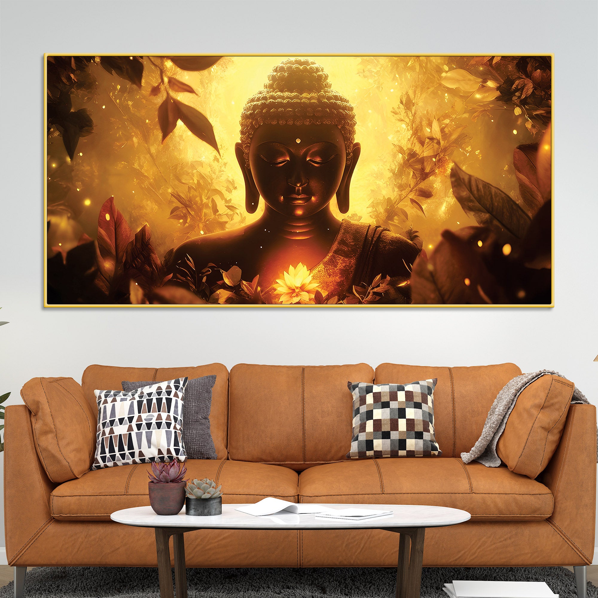 Buddha Energy Painting for Peaceful Ambience
