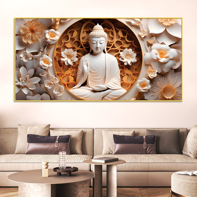  buddha-face-canvas-painting-modern-home-wall-decor