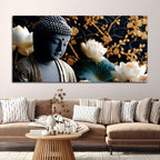Buddha Face Painting for Wall Decoration