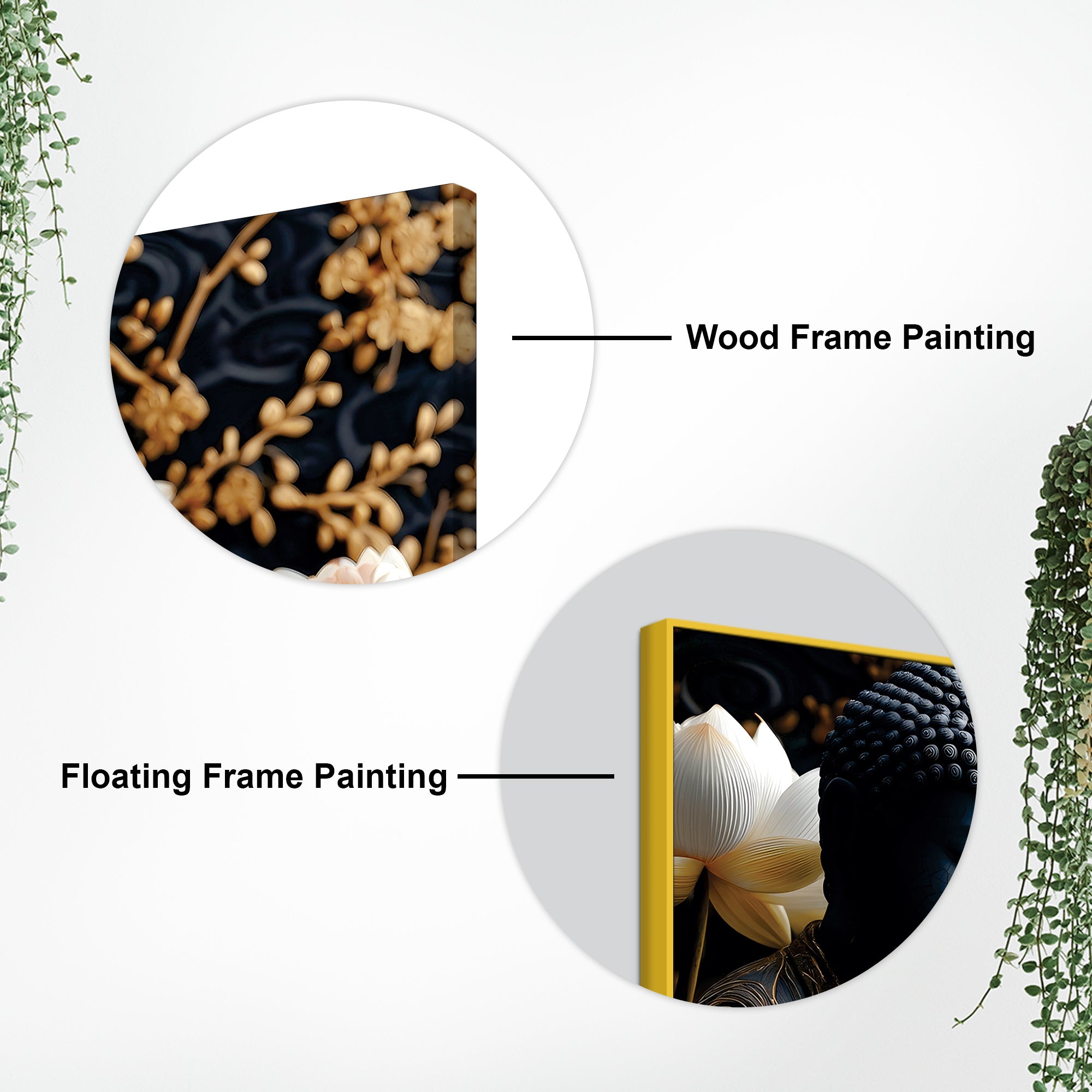 Buddha Face Painting for Wall Decoration