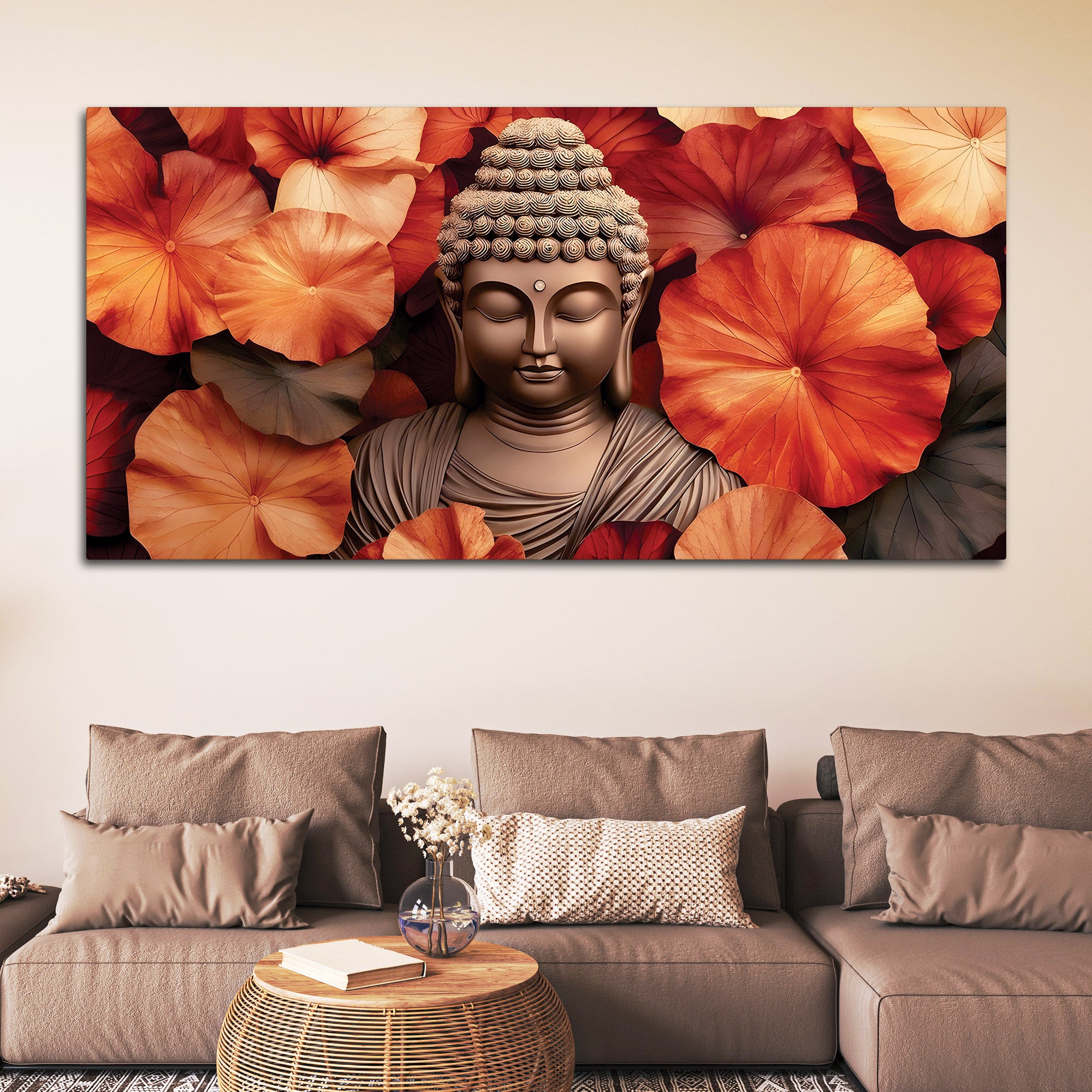Buddha Grace Painting for Interior Decoration