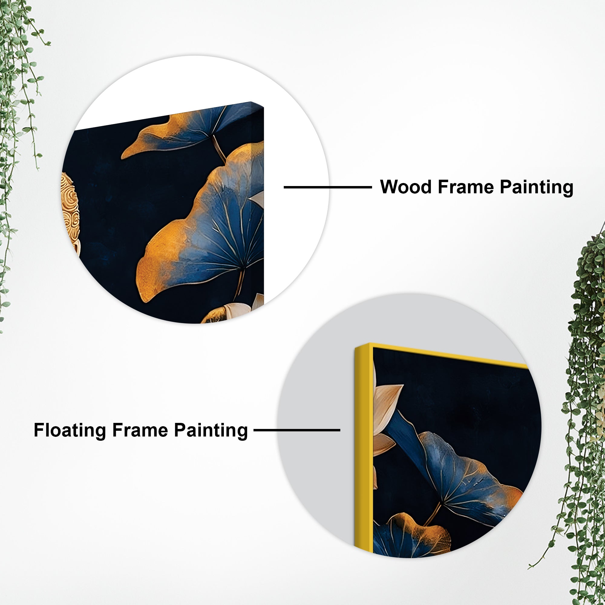 Buddha Harmony Painting for Interior Decoration