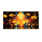 Buddha Harmony Wall Painting for Decor