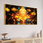 Buddha Harmony Wall Painting for Decor