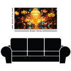 Buddha Harmony Wall Painting for Decor