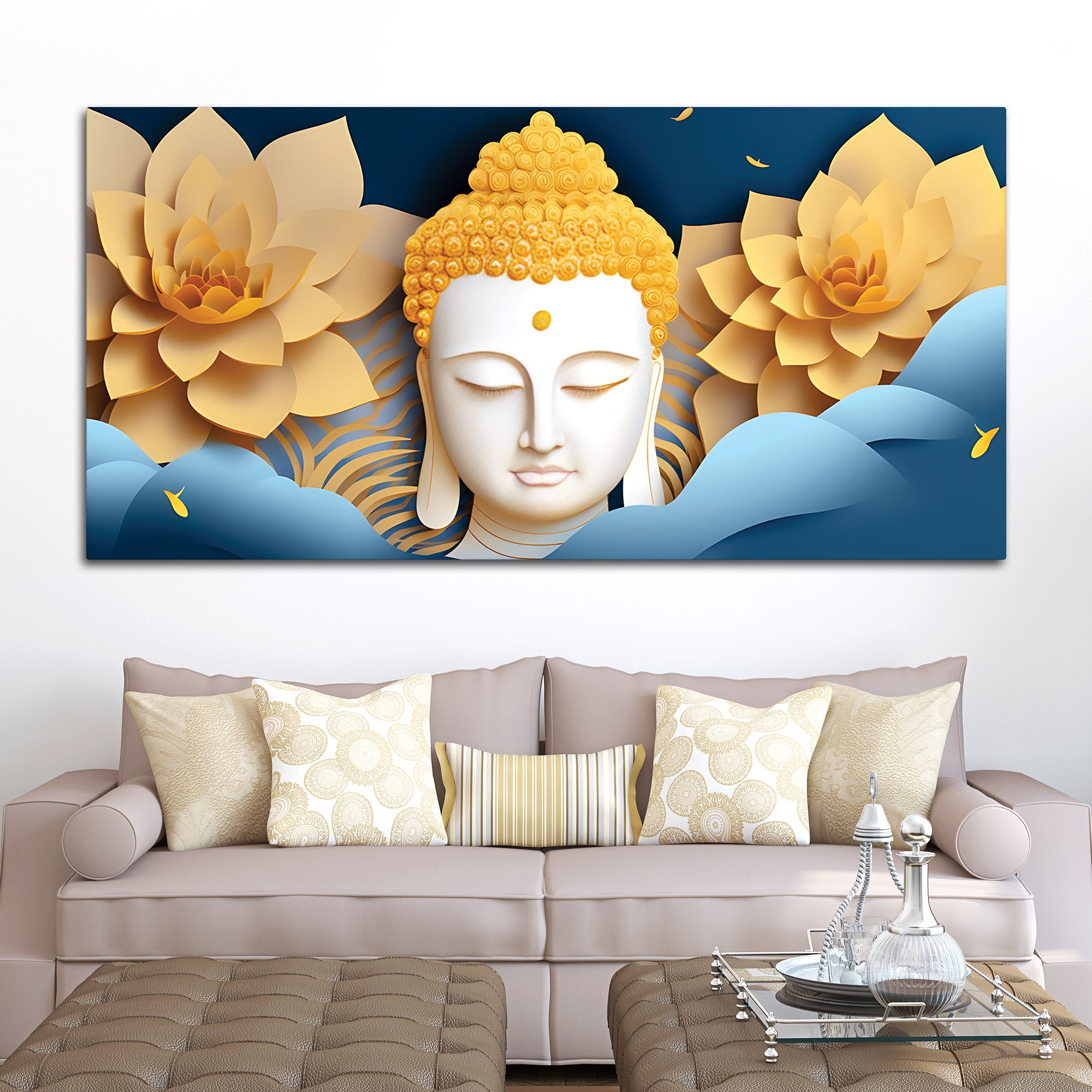 Buddha Inner Silence Painting for Home