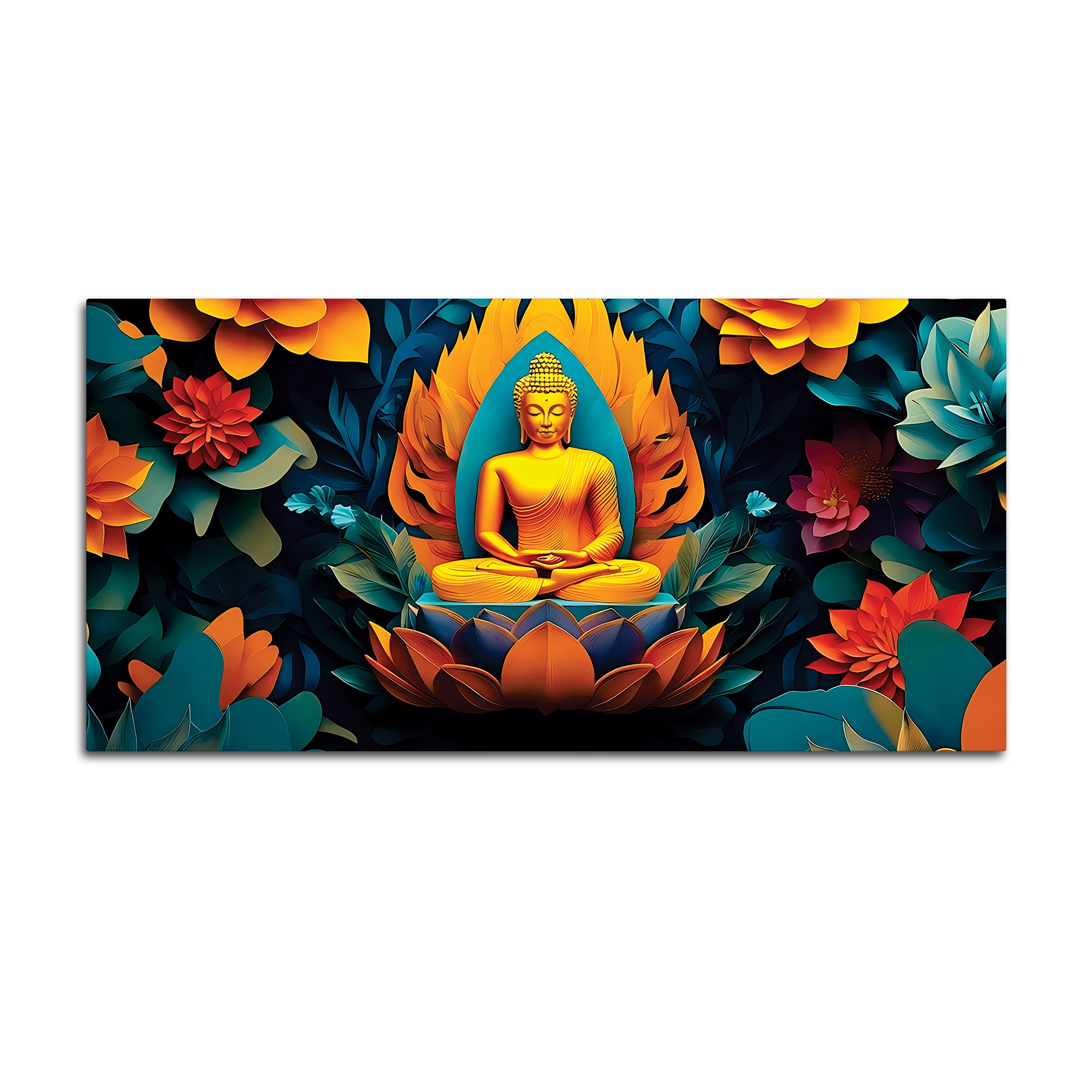 Buddha Inspiration Painting for Interior Walls