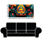 Buddha Inspiration Painting for Interior Walls