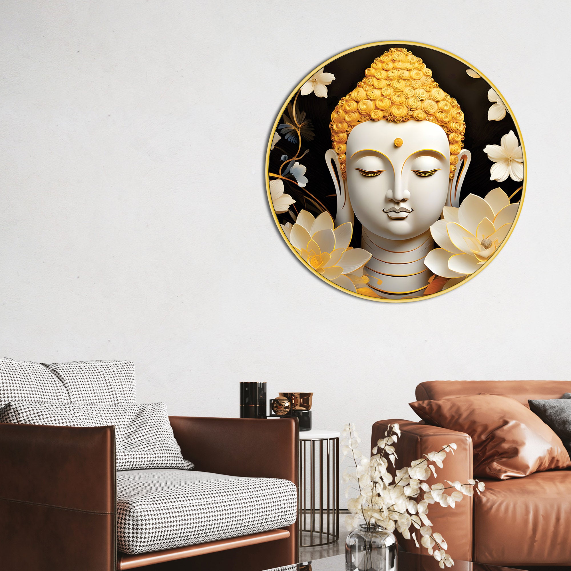 Buddha Luxury Canvas Wall Painting