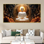 Buddha Meditation Wall Painting – Peaceful Home Decor