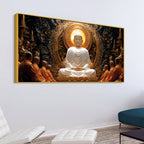 Buddha Meditation Wall Painting – Peaceful Home Decor