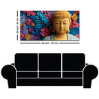 Buddha Meditation Room Wall Painting – Peaceful Vibes