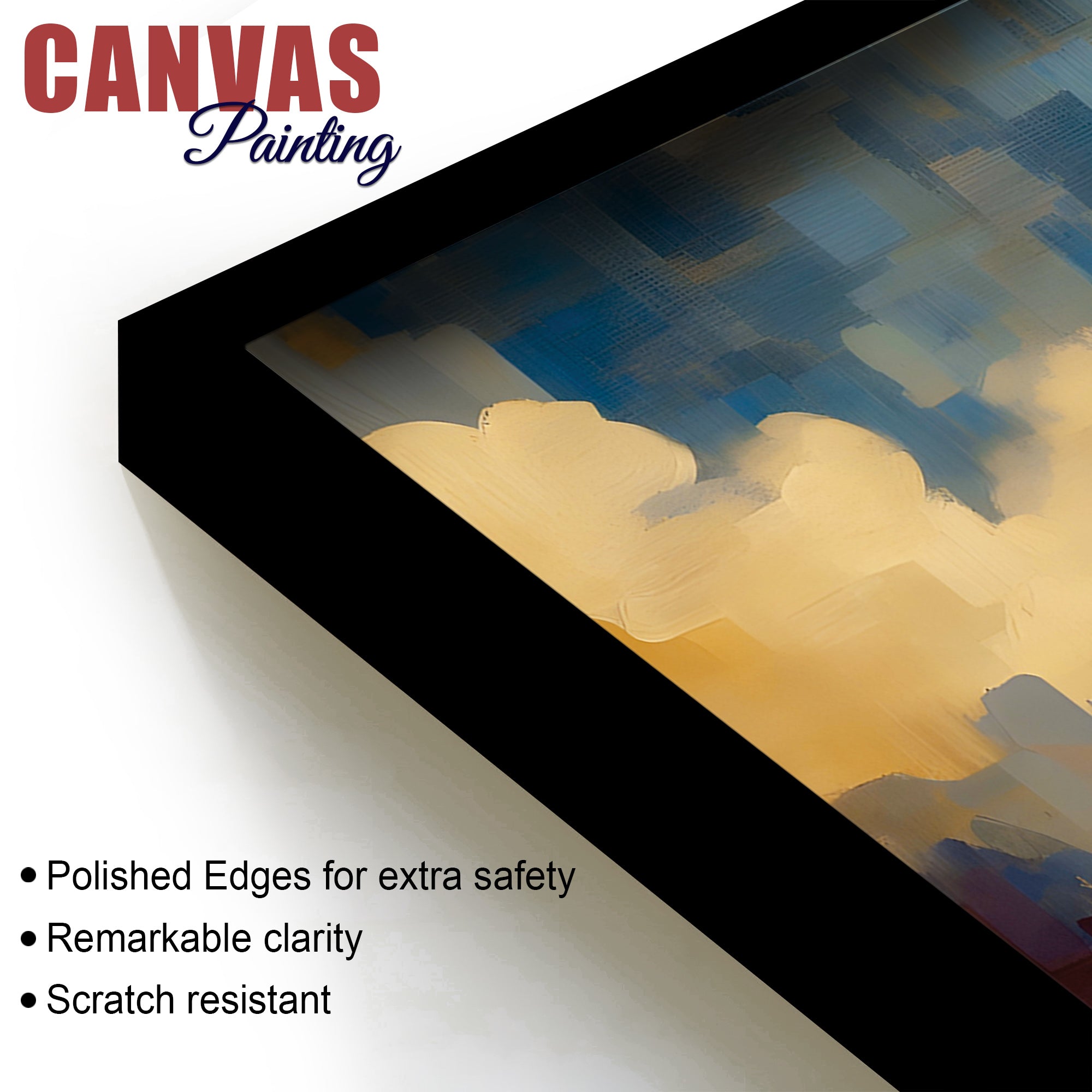 Buddha Meditation Wall Painting – Modern Luxury Decor