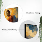 Buddha Meditation Wall Painting – Modern Luxury Decor
