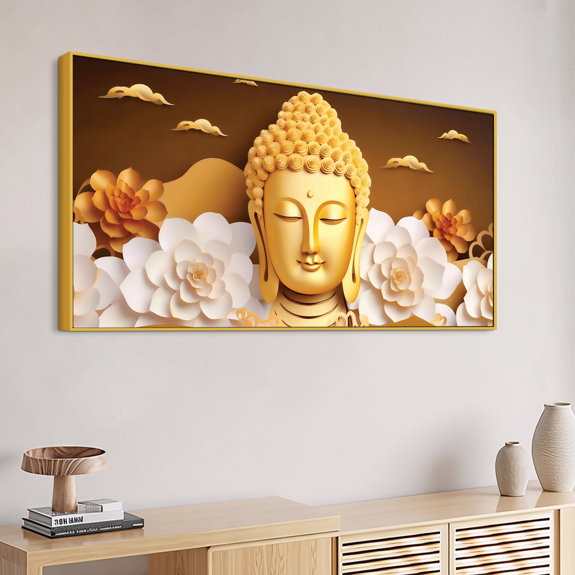 Buddha Mind Peace Painting for Home