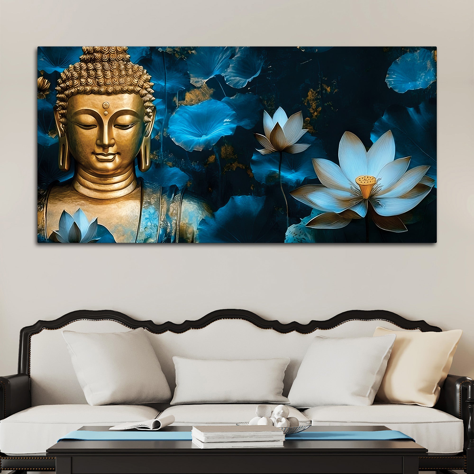 Buddha Mindfulness Painting for Wall Decor