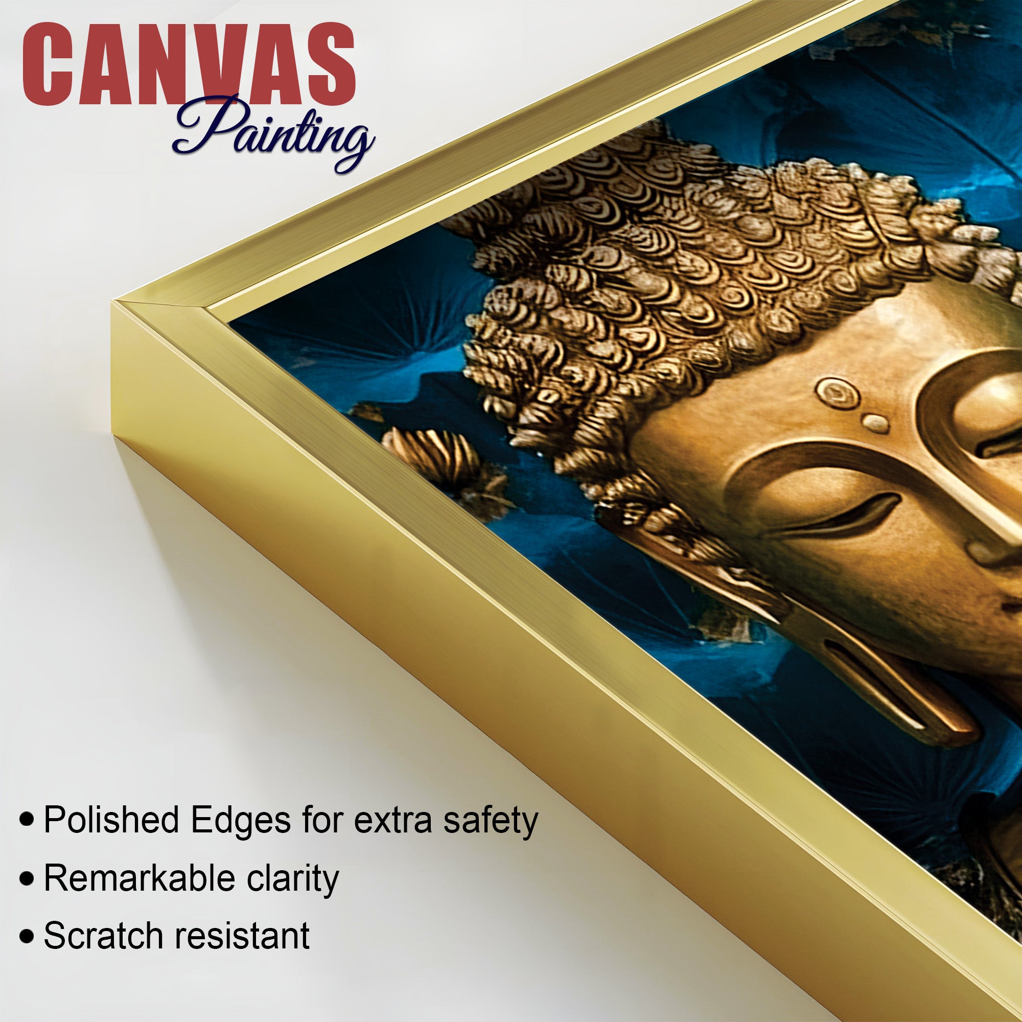 Buddha Mindfulness Painting for Wall Decor