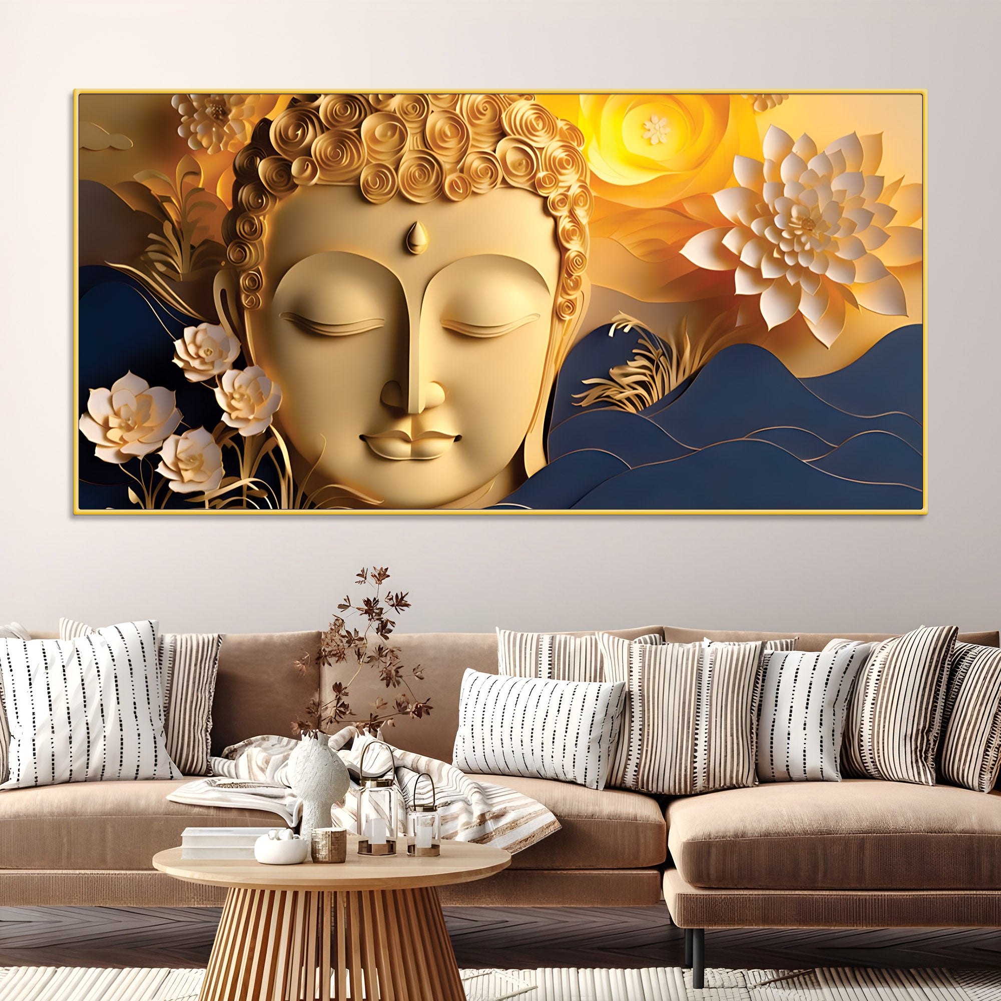 Buddha Modern Spiritual Painting for Wall