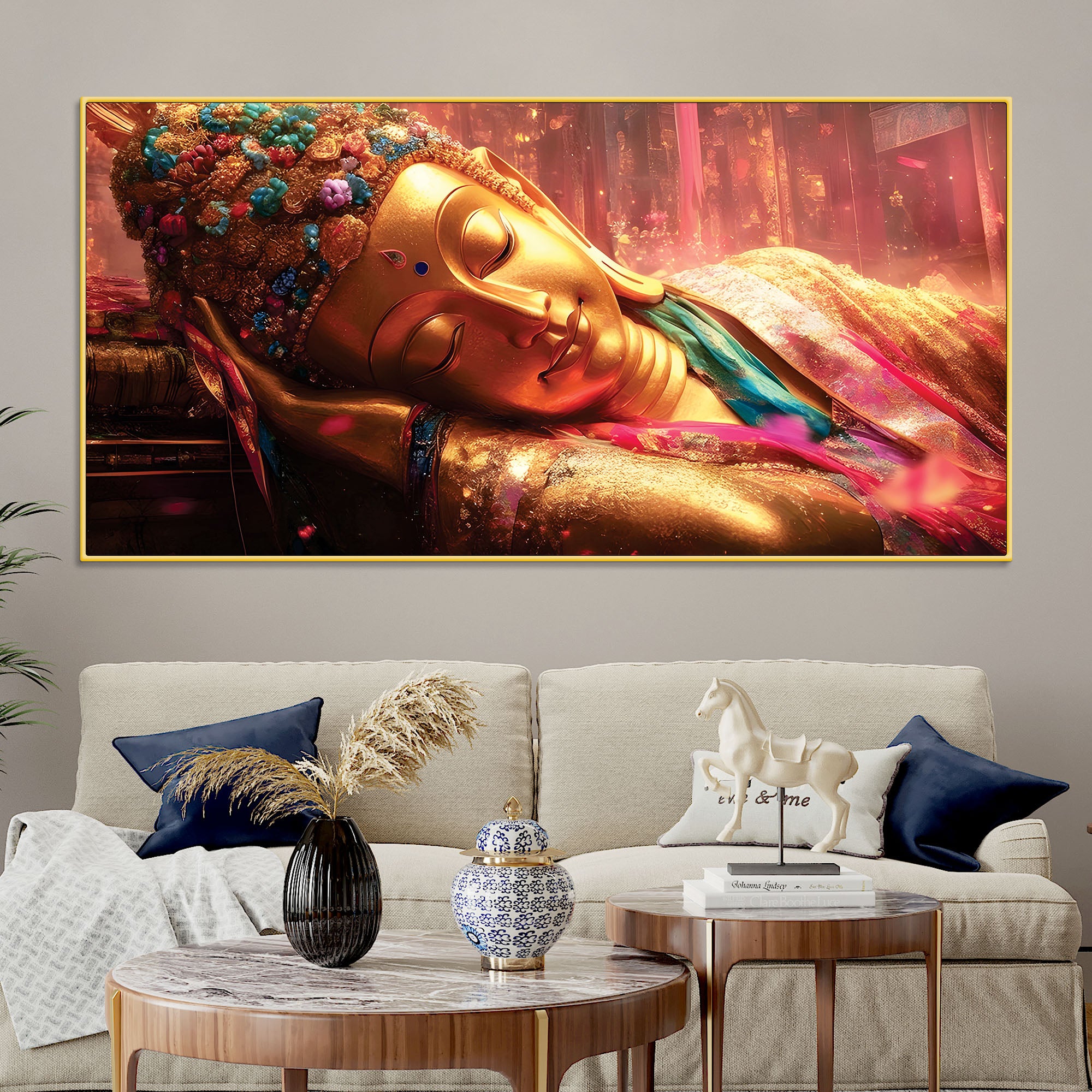Buddha Peace Painting for Home Decoration