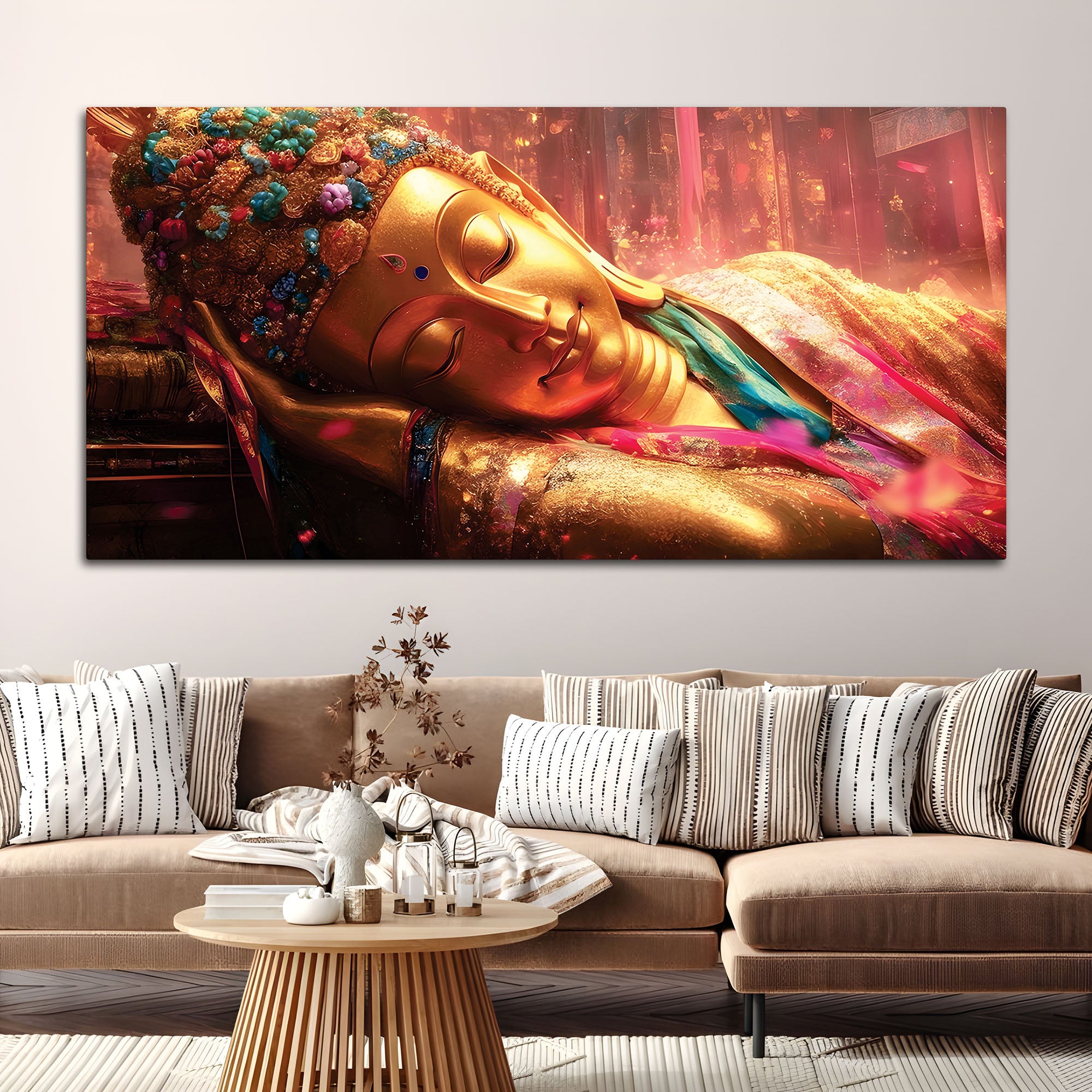 Buddha Peace Painting for Home Decoration