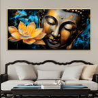 Buddha Peace Wall Painting – Meditation Room Decor