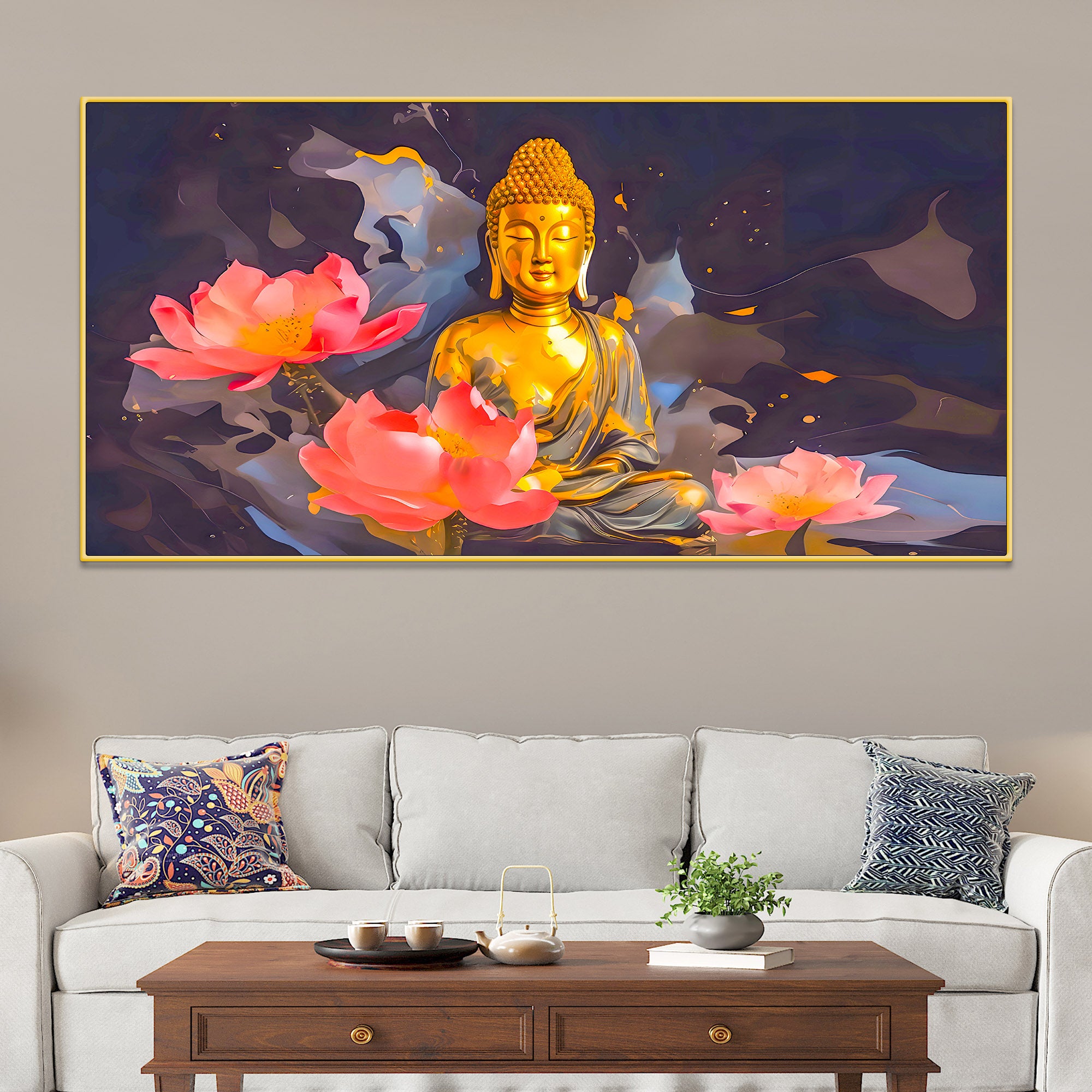 buddha-positive-energy-wall-painting-for-peaceful-living-space