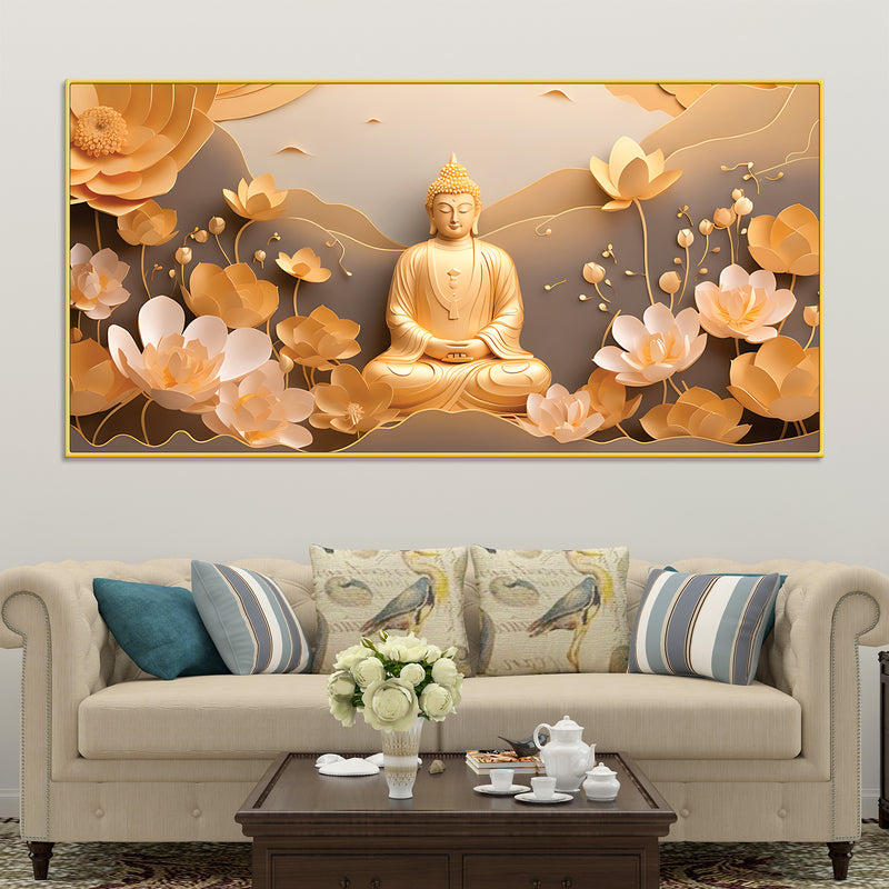 Buddha Premium Art Painting for Decor