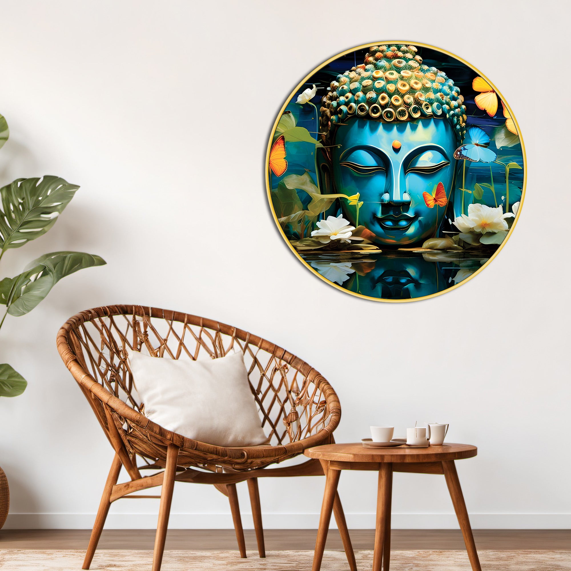 buddha-round-artistic-painting