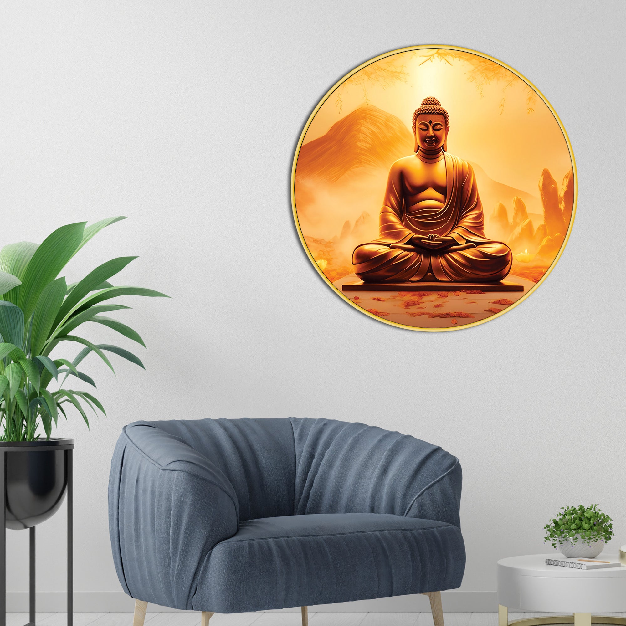 buddha-round-wall-painting-for-decor