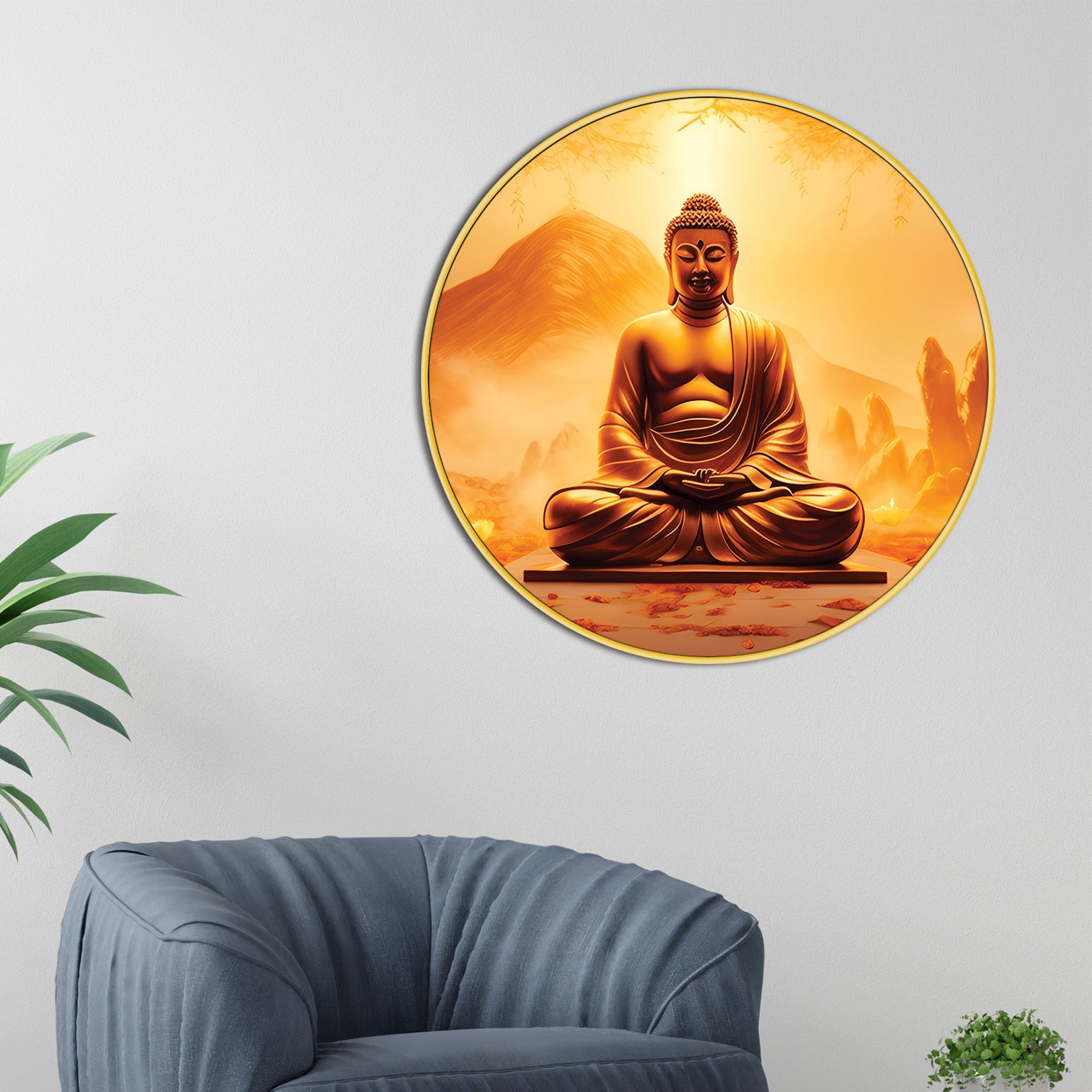 buddha-round-wall-painting-for-decor