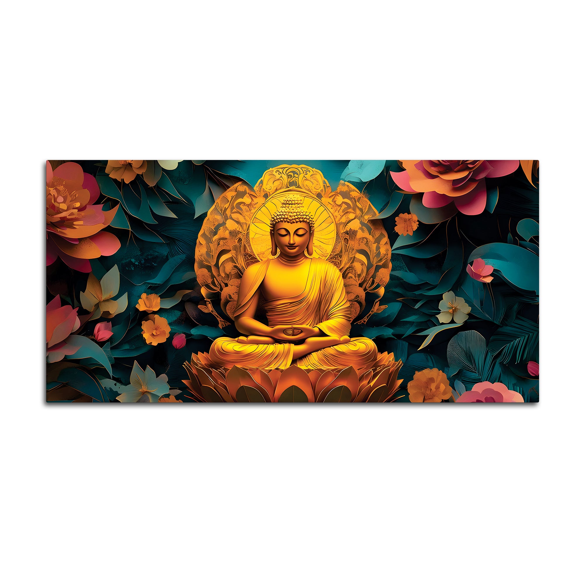 Buddha Sacred Calm Painting for Wall Art